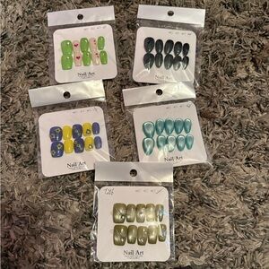 Vibrant Kids Nail Art Sticker Set